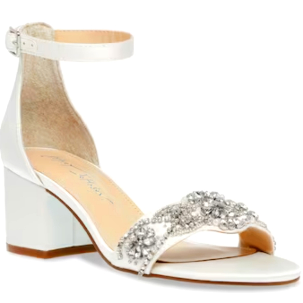 Betsey Johnson Bridal Sandal 8